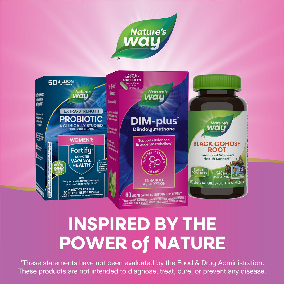 Nature's Way DIM-Plus ingrédients sur l'étiquette