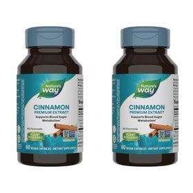 Nature's Way Extrait de Cannelle 60 Capsules Végétales vue de l'avant