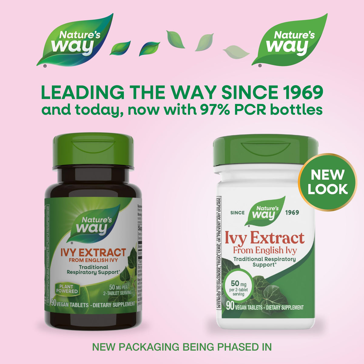 Nature's Way Extrait de lierre anglais 50 mg, comprimés