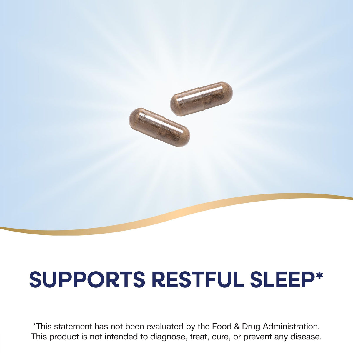 Nature's Way Extrait de Valériane 220 mg - capsules sur une table