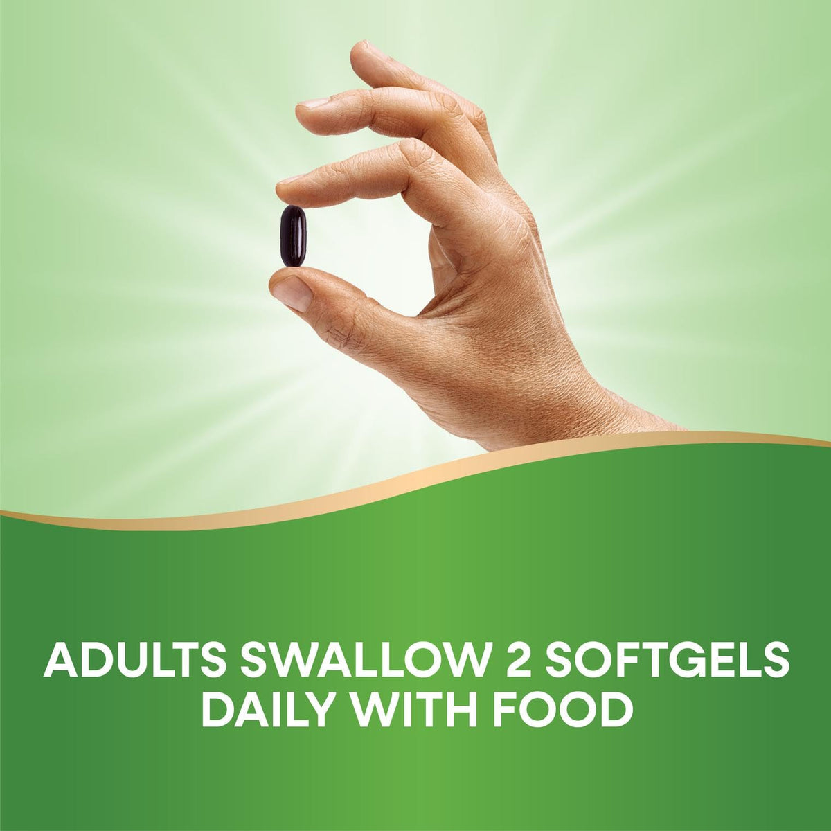 Nature's Way Fer 50 mg 90 gélules - présentation sur une table
