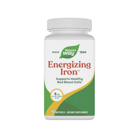 Nature's Way Fer Énergisant 8 mg gélules molles vue avant