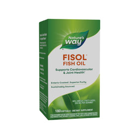 Nature's Way Fisol Huile de Poisson gélules front view