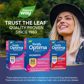 Nature's Way Fortify Optima Probiotique Femme avec d'autres compléments