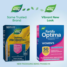 Nature's Way Fortify Optima Probiotique Femme emballage
