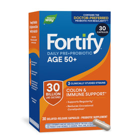 Nature's Way Fortify Pré+Probiotique 30 Milliards boîte avant