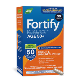 Nature's Way Fortify Probiotique 50+ 30 capsules vue de face