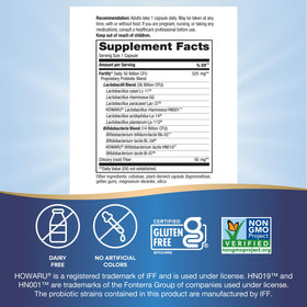 Nature's Way Fortify Probiotique Extra Fort 50 Milliards - capsules sur une table