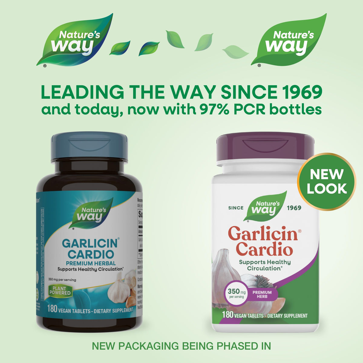 Nature's Way Garlicin Cardio emballage arrière