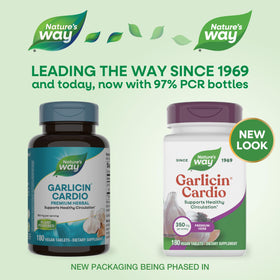 Nature's Way Garlicin Cardio emballage arrière