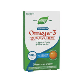 Nature's Way Gummy Chews Omega-3 30 pièces vue de l'avant
