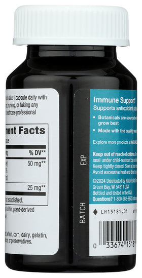 Nature's Way Huile d'Origan capsules, étiquette et informations