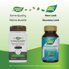 Nature's Way Hydraplenish capsules BioCell Collagen emballage