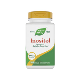 Nature's Way Inositol 500 mg boîte de 100 capsules vue de face