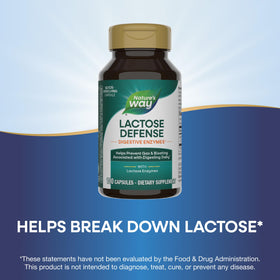 Nature's Way Lactose Defense 100 gélules 690 mg prise en main