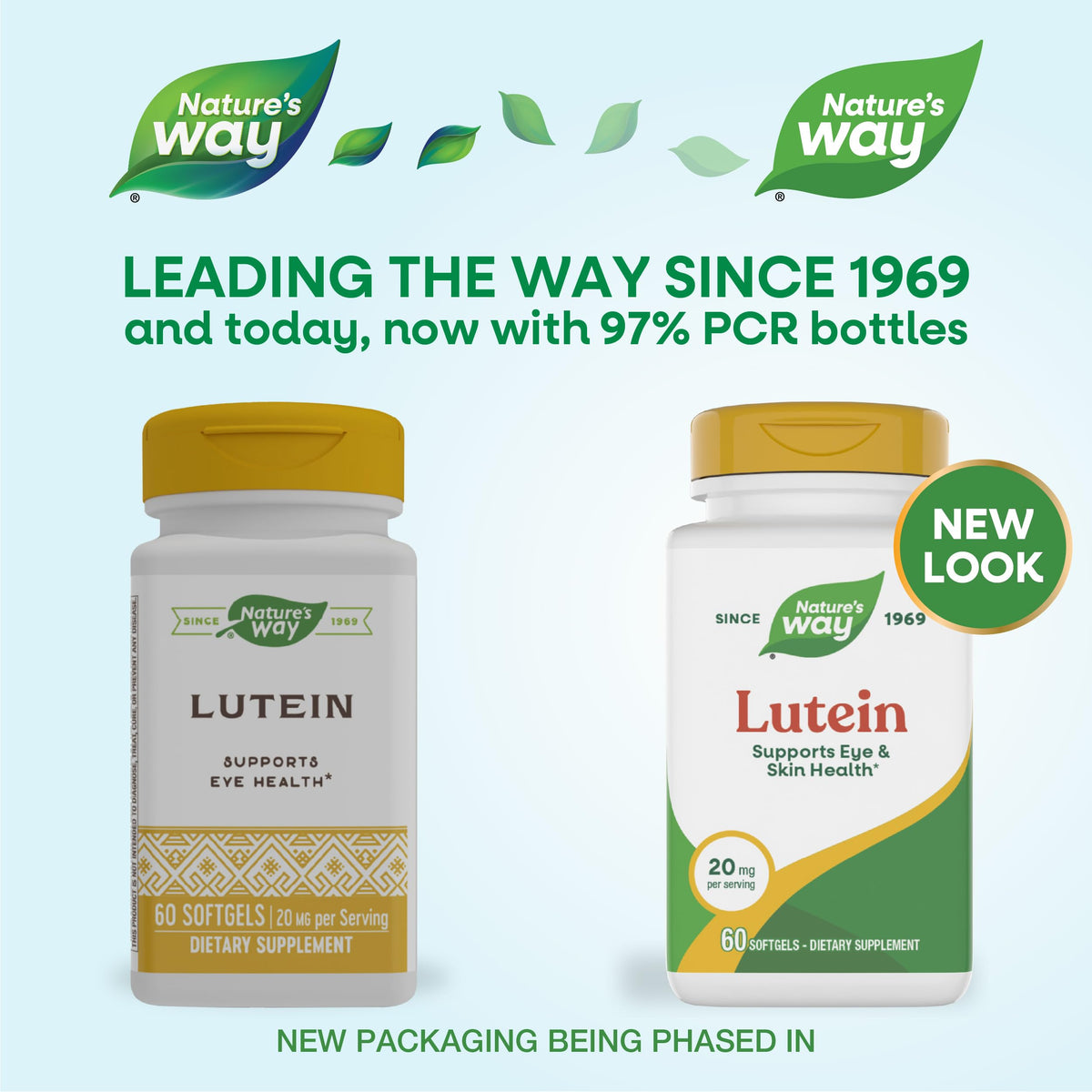 Nature's Way Lutein 20 mg gélules packaging