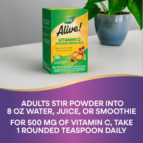 Nature's Way Mélange de Poudre de Vitamine C 181g ingrédients