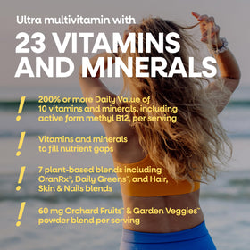 Nature's Way Multivitamine Ultra Femme comprimé sur une cuillère