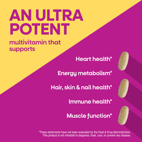 Nature's Way Multivitamine Ultra Femme emballage arrière