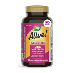 Nature's Way Multivitamines Femmes 50+ 150 comprimés, vue de face