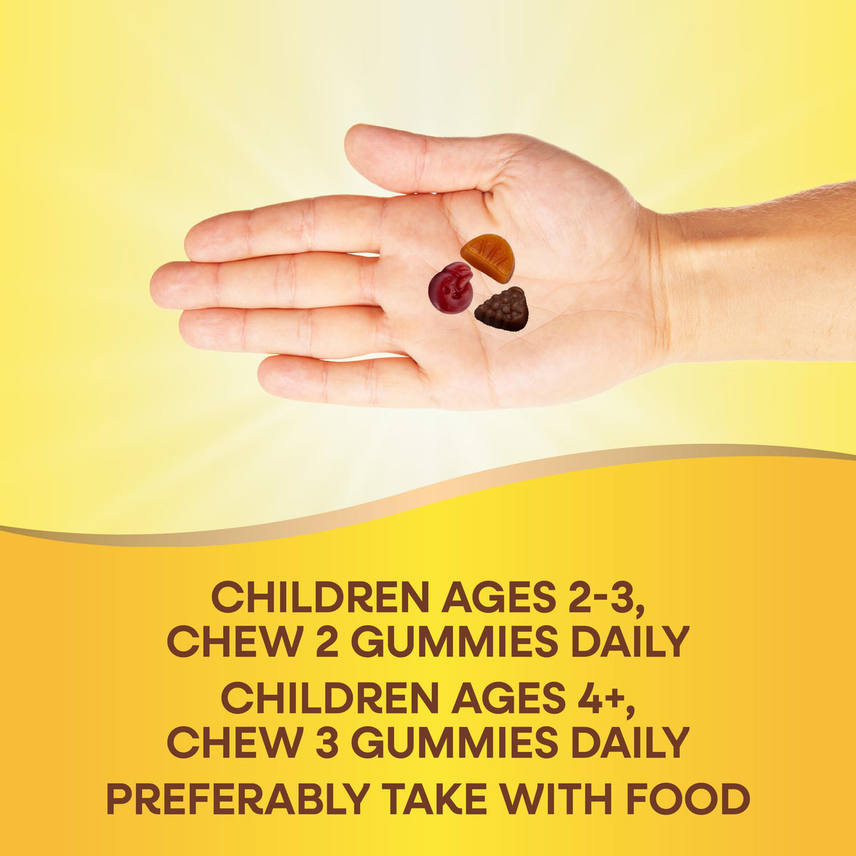 Nature's Way Multivitamines Gélifiées Premium Enfants - gummies avec fruits