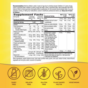 Nature's Way Multivitamines Gélifiées Premium Enfants - gummies sur une table