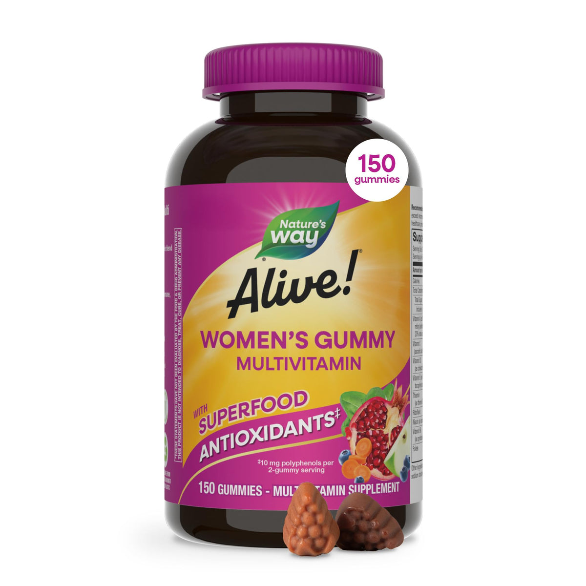 Nature's Way Multivitamines Gummy Femmes 150 pièces, emballage avant