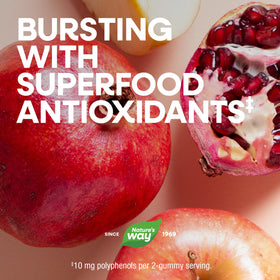 Nature's Way Multivitamines Gummy Femmes, gummies sur une cuillère