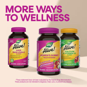 Nature's Way Multivitamines Gummy Femmes, présentation des gummies