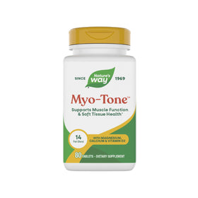 Nature's Way Myo-Tone 80 comprimés vue avant avec étiquette