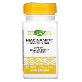 Nature's Way Niacinamide 500 mg 100 Capsules - vue avant
