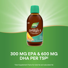 Nature's Way NutraVege Omega-3 200 ml avec cuillère doseuse