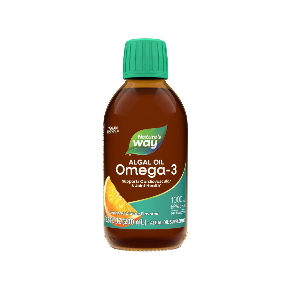 Nature's Way NutraVege Omega-3 200 ml bouteille vue avant