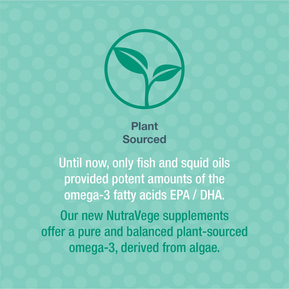 Nature's Way NutraVege Omega-3 Vegan capsules with measuring spoon