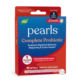 Nature's Way Pearls Complete Probiotic gélules molles vue de face