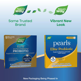 Nature's Way Pearls Elite Probiotic 5 milliards de cultures, gélule