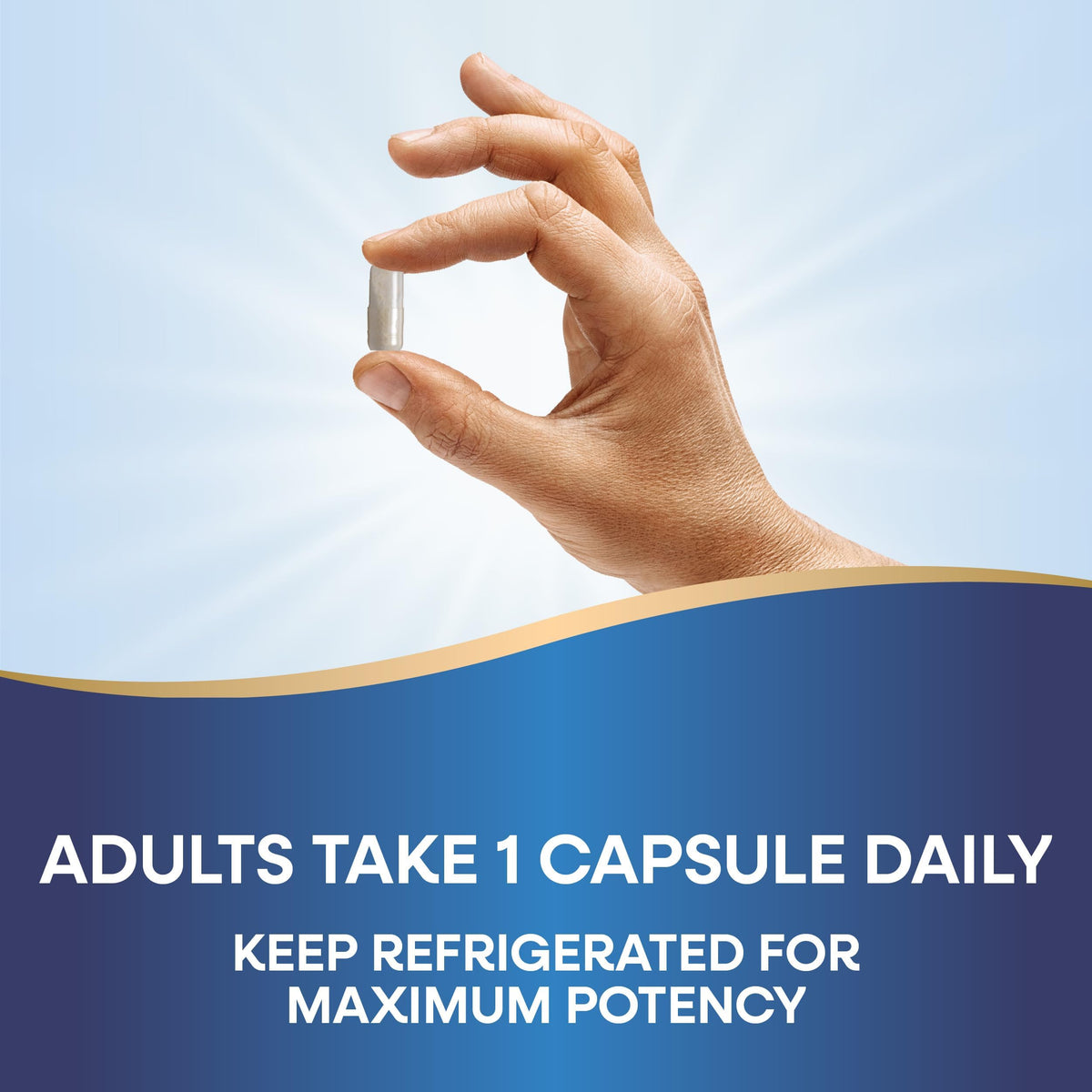 Nature's Way Primadophilus Bifidus Probiotique 90 Capsules sur une table
