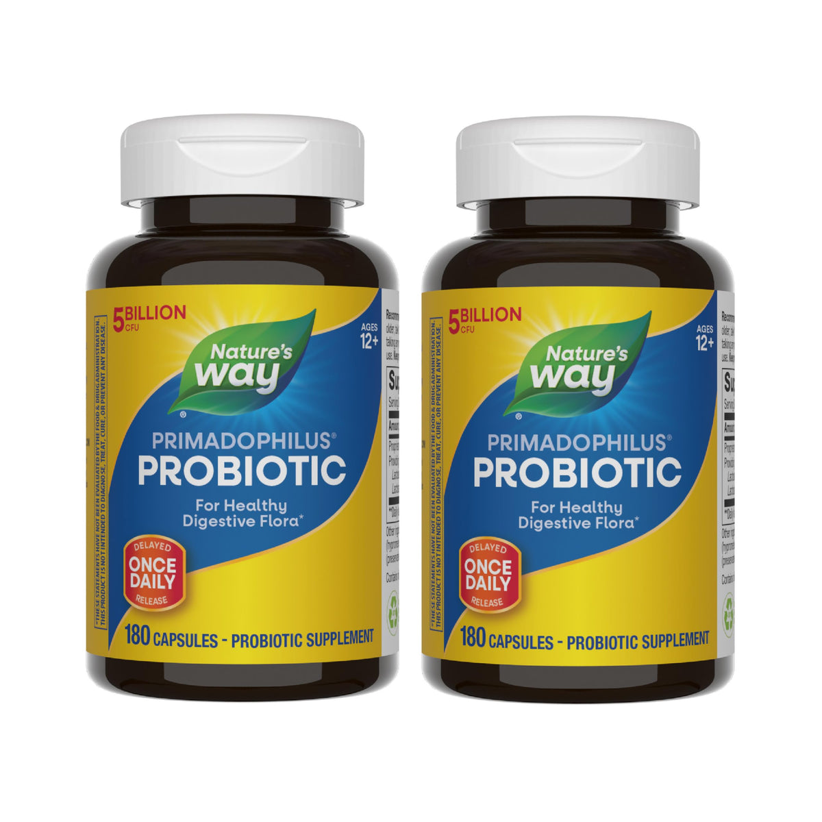Nature's Way Primadophilus Original 180 capsules vue de face