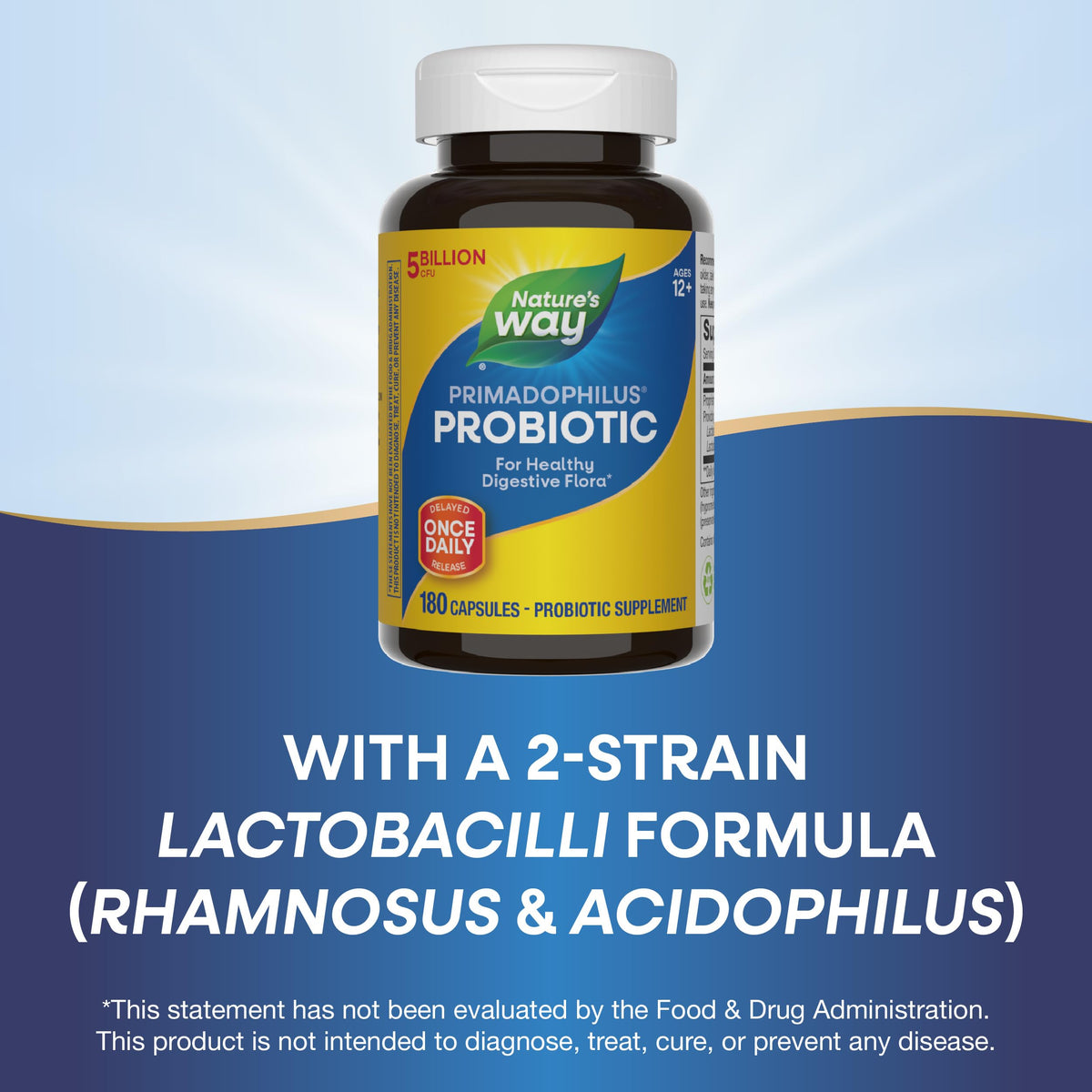 Nature's Way Primadophilus Original capsules ouvertes montrant leur taille