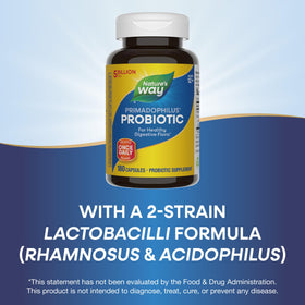 Nature's Way Primadophilus Original capsules ouvertes montrant leur taille
