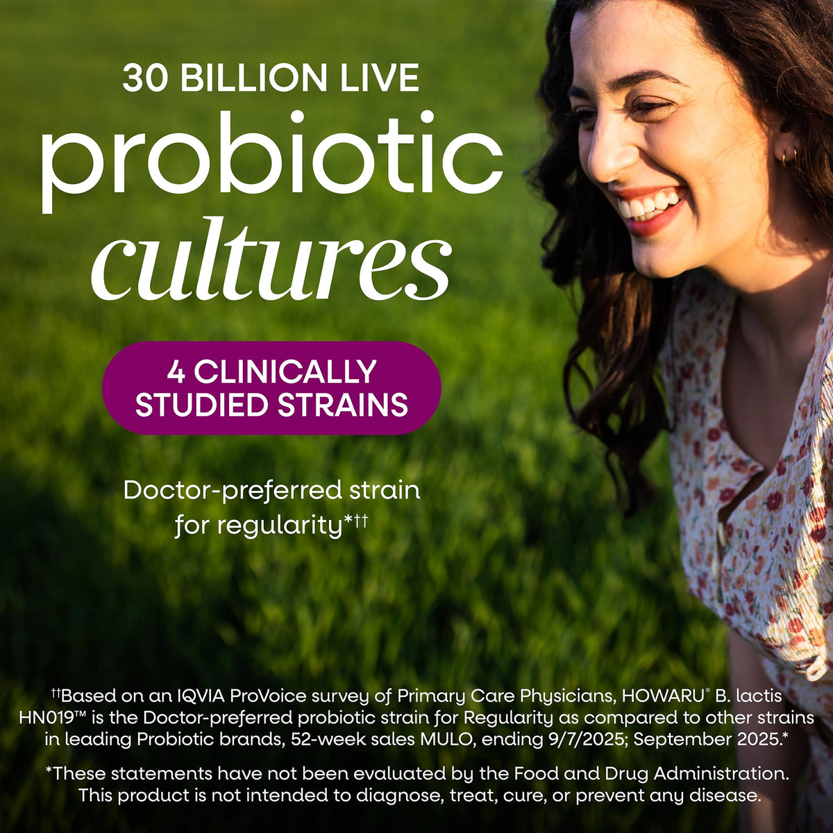 Nature's Way Probiotique Femme 30 Milliards CFU gélules côté