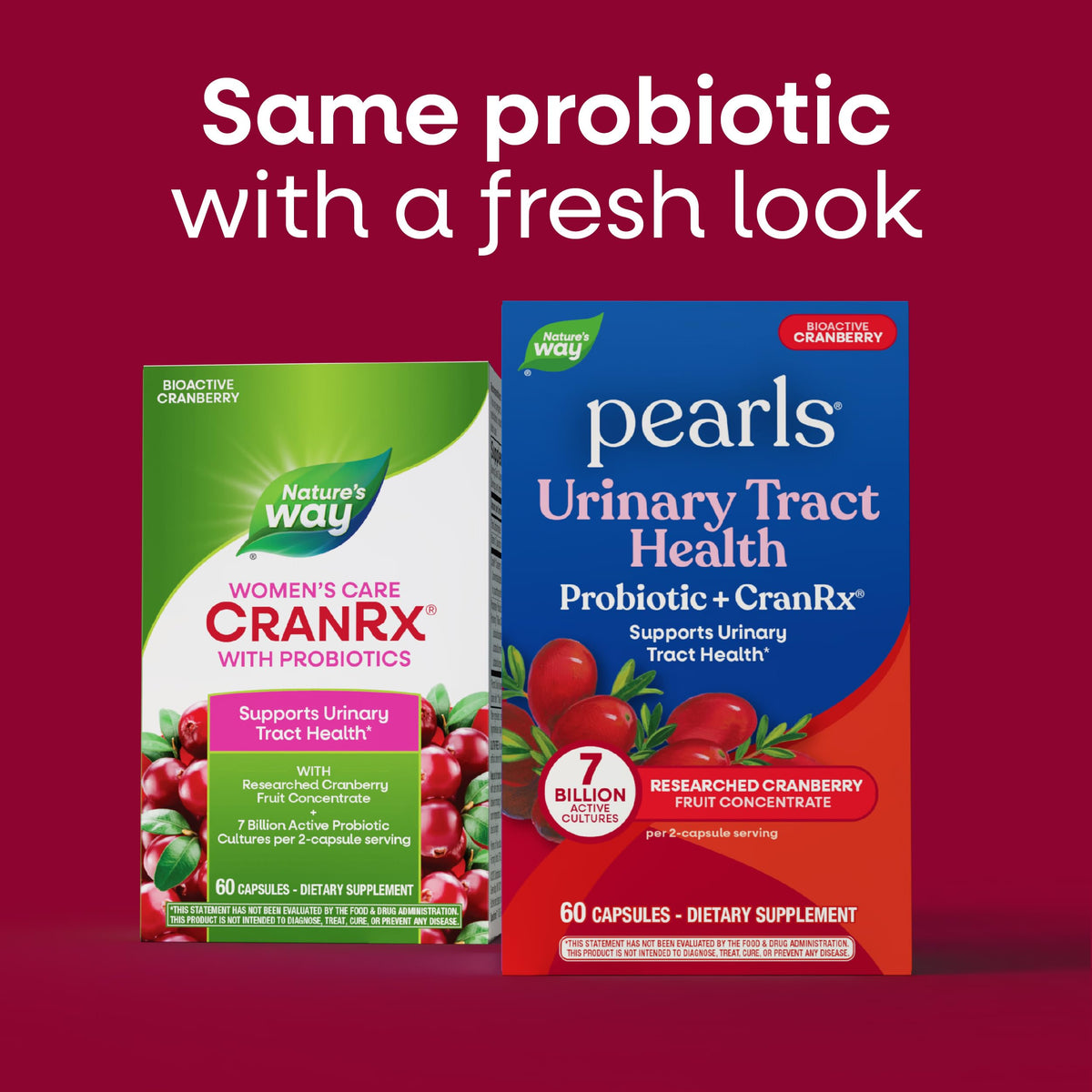 Nature's Way Probiotique Urinaire 60 capsules côté