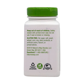 Nature's Way Racine de Guimauve 100 Capsules Végétales avec étiquette visible
