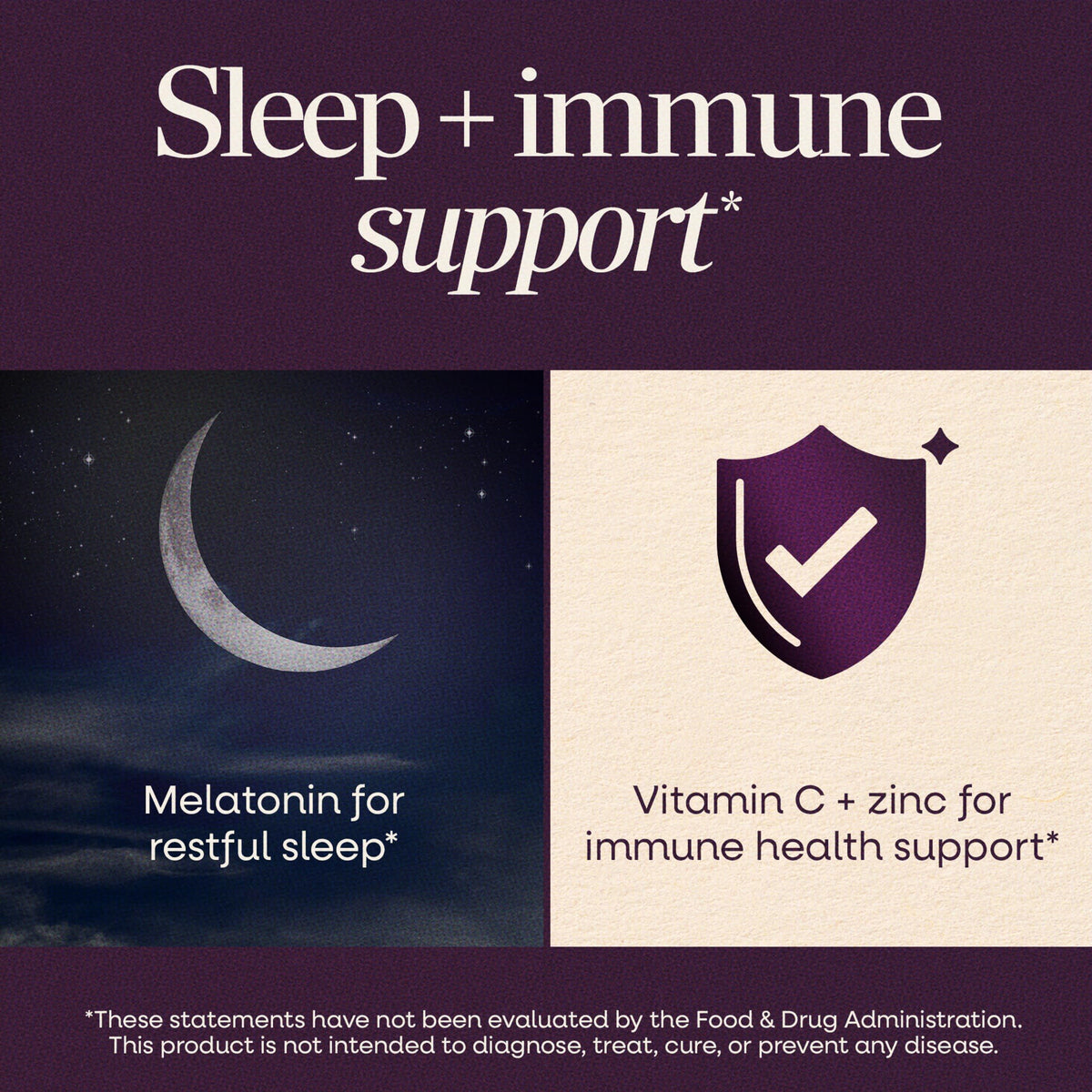 Nature's Way Sambucus Gummies Sommeil + daily wellnessé 50 gélules emballage