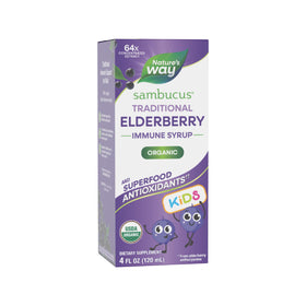 Nature's Way Sirop de Sureau Traditionnel pour Enfants 118 ml vue de face