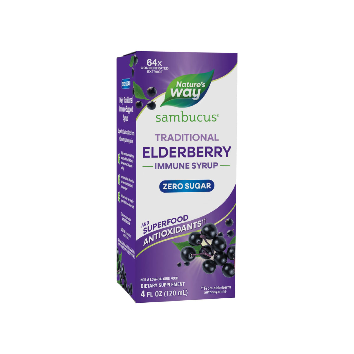 Nature's Way Sirop Traditionnel de Sureau 181g vue avant