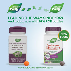 Nature's Way Valerian emballage et informations sur le produit