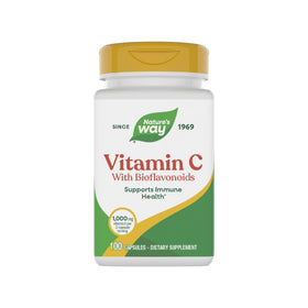 Nature's Way Vitamine C 1000 mg capsules front view