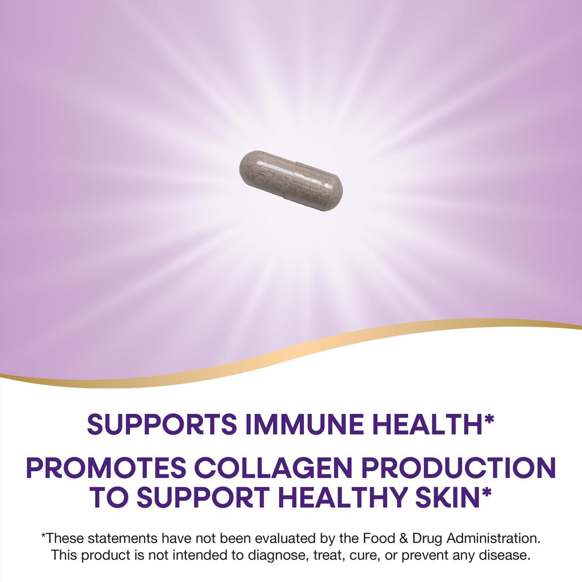 Nature's Way Vitamine C avec Églantier étiquette et informations nutritionnelles