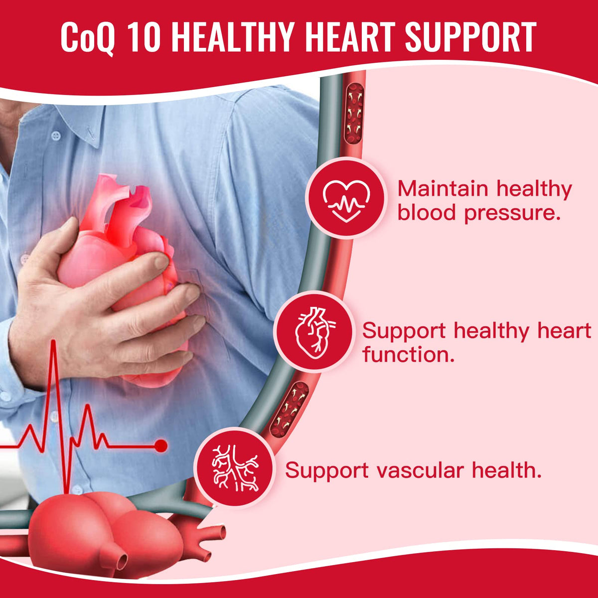 NATURE TARGET CoQ10 300mg flacon ouvert avec capsules